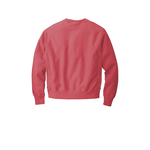 Champion® Reverse Weave® Cotton/Poly Fleece Garment-Dyed Men's Crewneck Sweatshirt