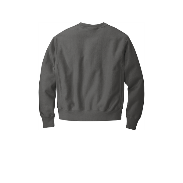Champion® Reverse Weave® Cotton/Poly Fleece Garment-Dyed Men's Crewneck Sweatshirt