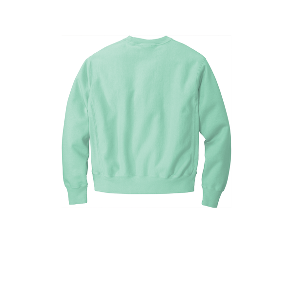 Champion® Reverse Weave® Cotton/Poly Fleece Garment-Dyed Men's Crewneck Sweatshirt