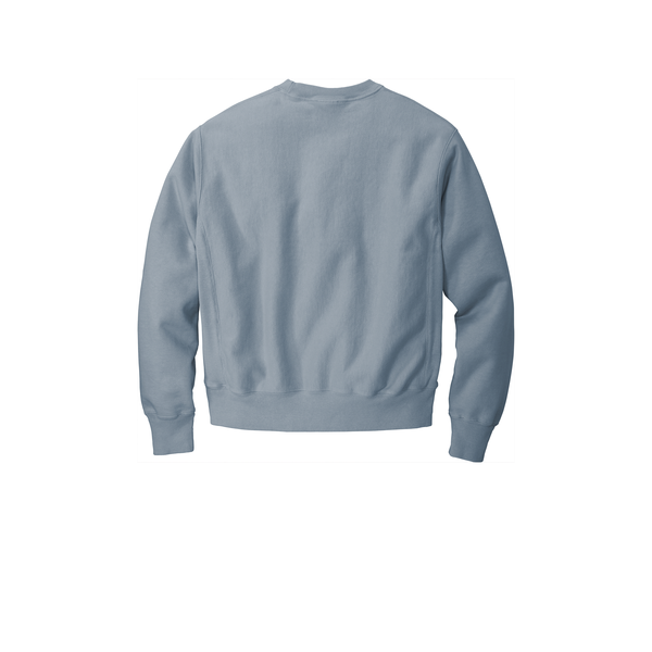 Champion® Reverse Weave® Cotton/Poly Fleece Garment-Dyed Men's Crewneck Sweatshirt