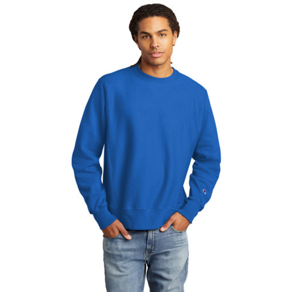 Champion® Reverse Weave® Cotton/Poly Fleece Men's Crewneck Sweatshirt