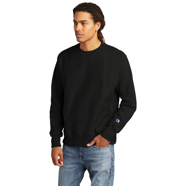 Champion® Reverse Weave® Cotton/Poly Fleece Men's Crewneck Sweatshirt