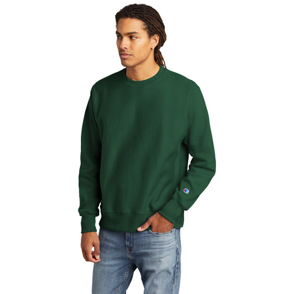 Champion® Reverse Weave® Cotton/Poly Fleece Men's Crewneck Sweatshirt