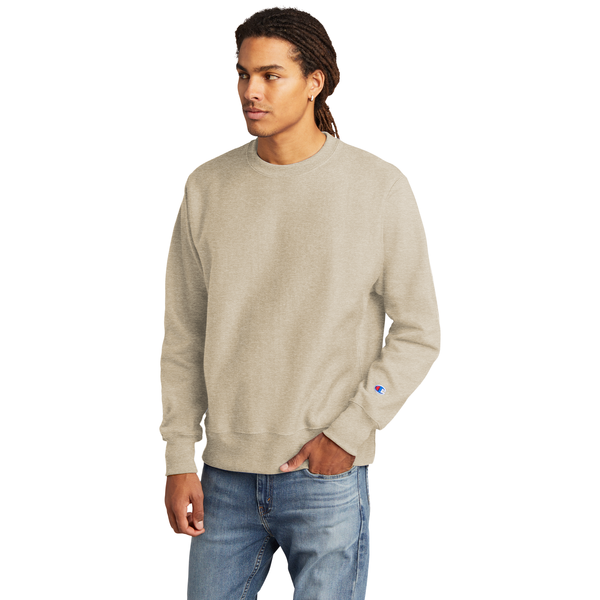 Champion® Reverse Weave® Cotton/Poly Fleece Men's Crewneck Sweatshirt