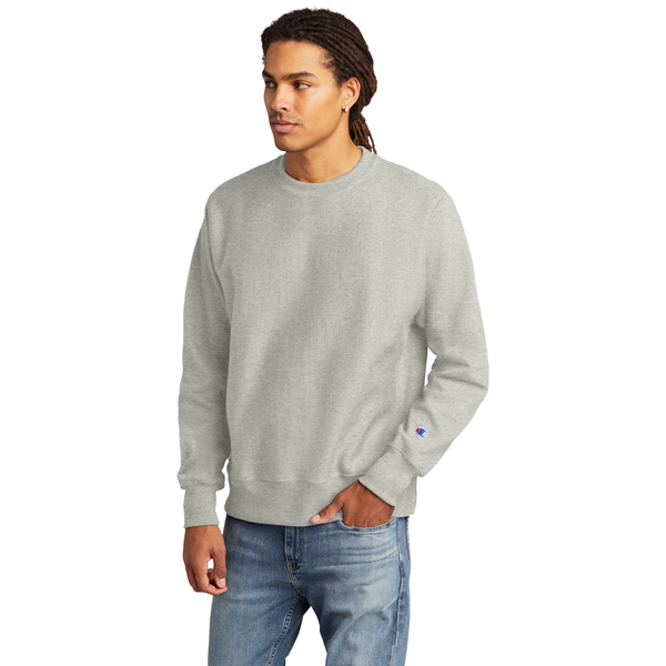 Champion® Reverse Weave® Cotton/Poly Fleece Men's Crewneck Sweatshirt