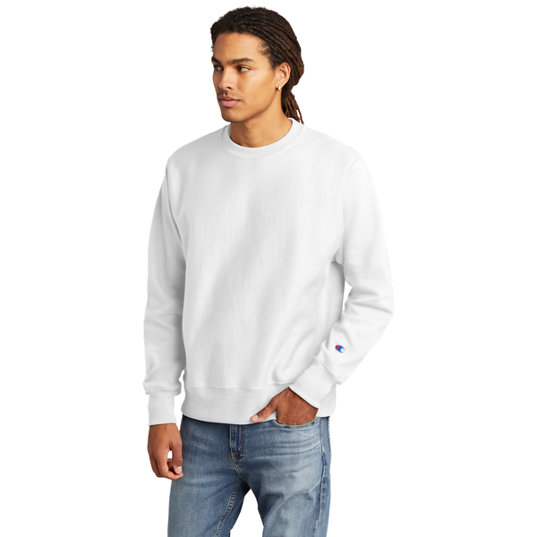 Champion® Reverse Weave® Cotton/Poly Fleece Men's Crewneck Sweatshirt