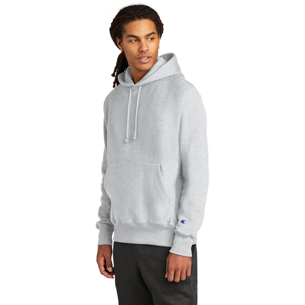Champion® Reverse Weave® Cotton/Poly Fleece Men's Hooded Sweatshirt