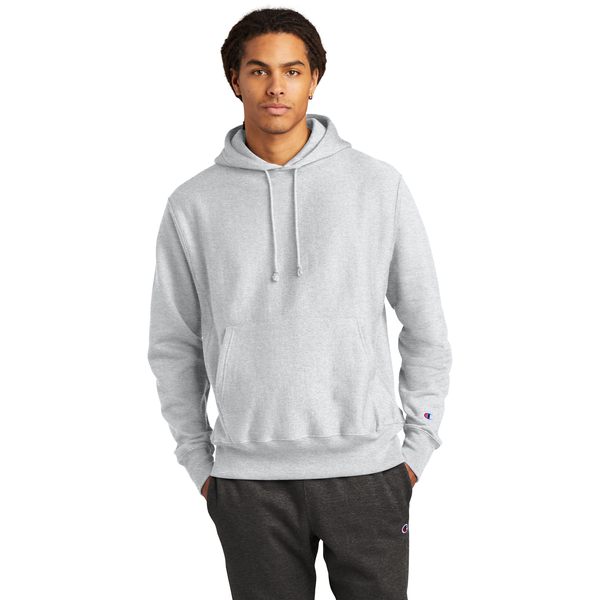 Champion® Reverse Weave® Cotton/Poly Fleece Men's Hooded Sweatshirt