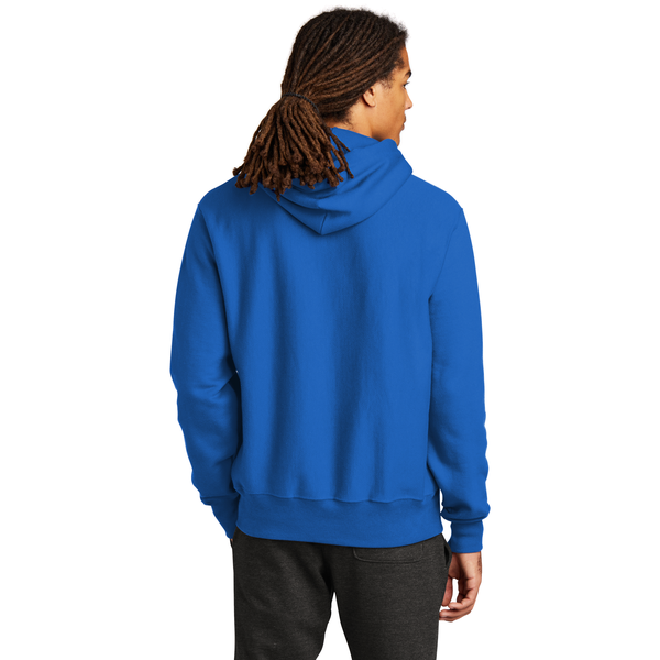 Champion® Reverse Weave® Cotton/Poly Fleece Men's Hooded Sweatshirt