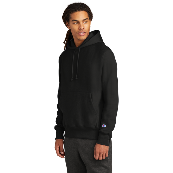 Champion® Reverse Weave® Cotton/Poly Fleece Men's Hooded Sweatshirt