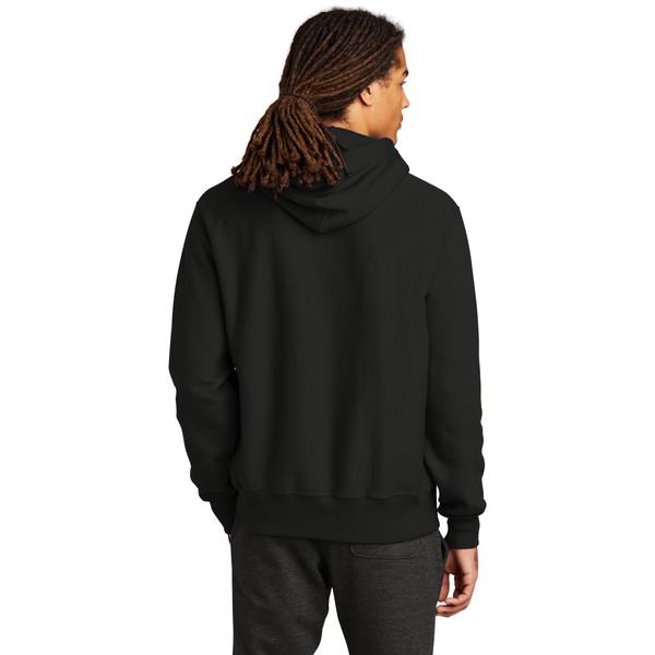 Champion® Reverse Weave® Cotton/Poly Fleece Men's Hooded Sweatshirt