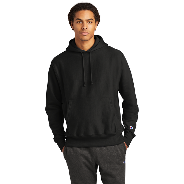 Champion® Reverse Weave® Cotton/Poly Fleece Men's Hooded Sweatshirt