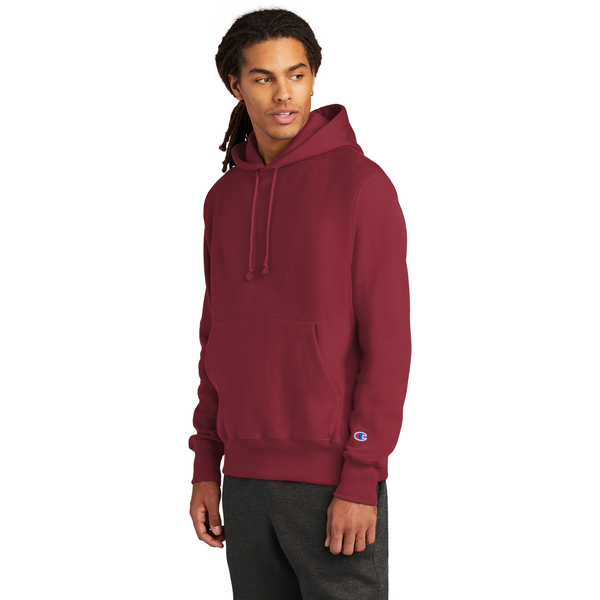 Champion® Reverse Weave® Cotton/Poly Fleece Men's Hooded Sweatshirt