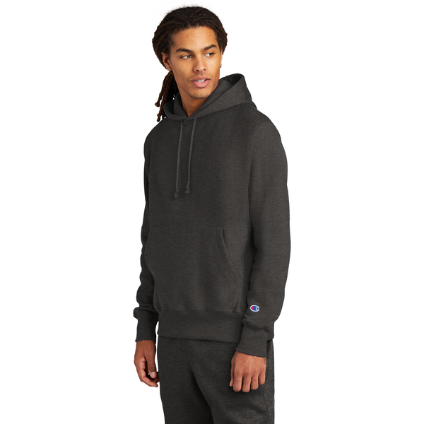 Champion® Reverse Weave® Cotton/Poly Fleece Men's Hooded Sweatshirt