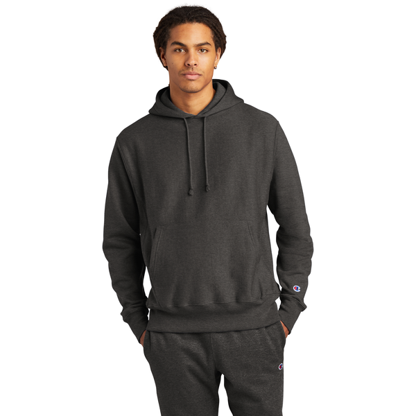 Champion® Reverse Weave® Cotton/Poly Fleece Men's Hooded Sweatshirt