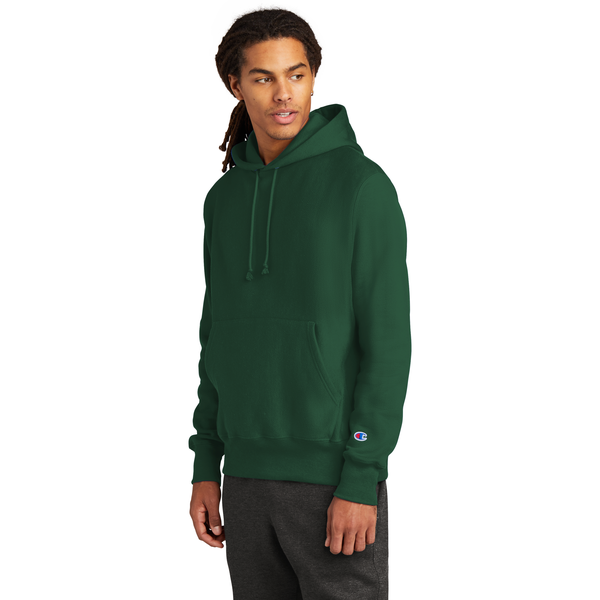 Champion® Reverse Weave® Cotton/Poly Fleece Men's Hooded Sweatshirt