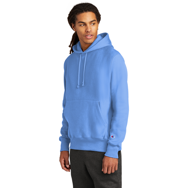 Champion® Reverse Weave® Cotton/Poly Fleece Men's Hooded Sweatshirt
