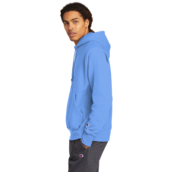 Champion® Reverse Weave® Cotton/Poly Fleece Men's Hooded Sweatshirt