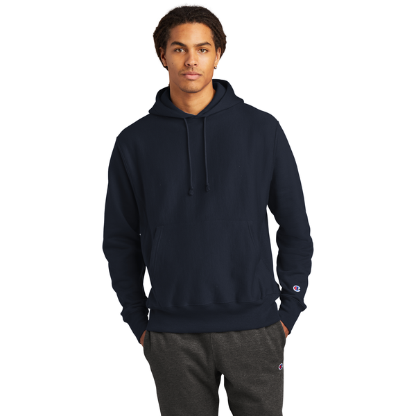 Champion® Reverse Weave® Cotton/Poly Fleece Men's Hooded Sweatshirt