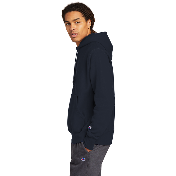 Champion® Reverse Weave® Cotton/Poly Fleece Men's Hooded Sweatshirt