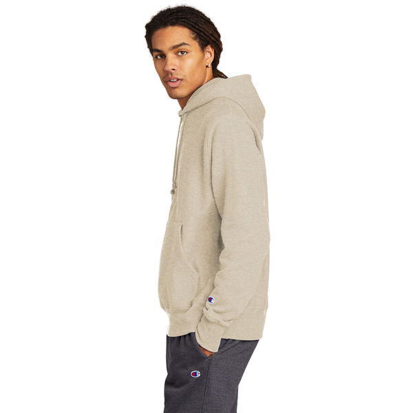 Champion® Reverse Weave® Cotton/Poly Fleece Men's Hooded Sweatshirt