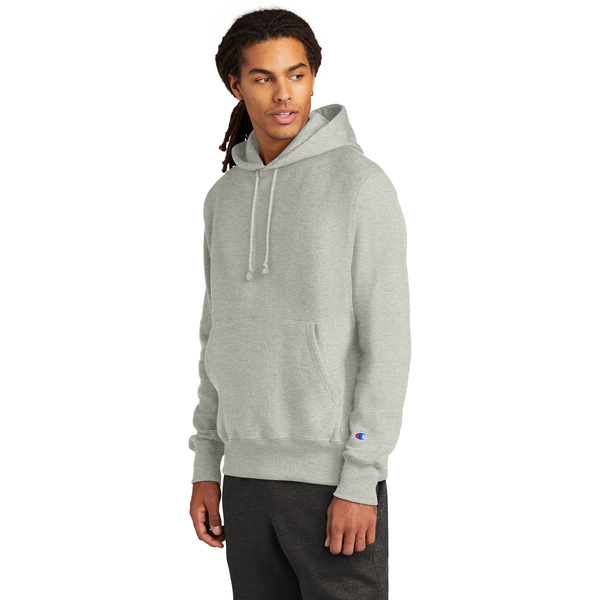 Champion® Reverse Weave® Cotton/Poly Fleece Men's Hooded Sweatshirt