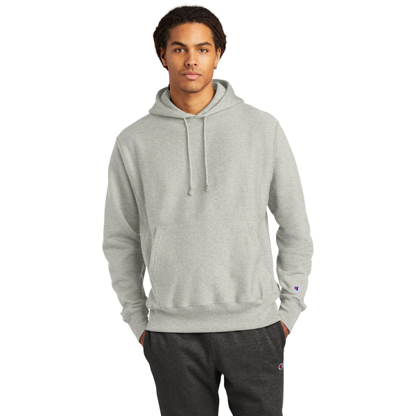 Champion® Reverse Weave® Cotton/Poly Fleece Men's Hooded Sweatshirt