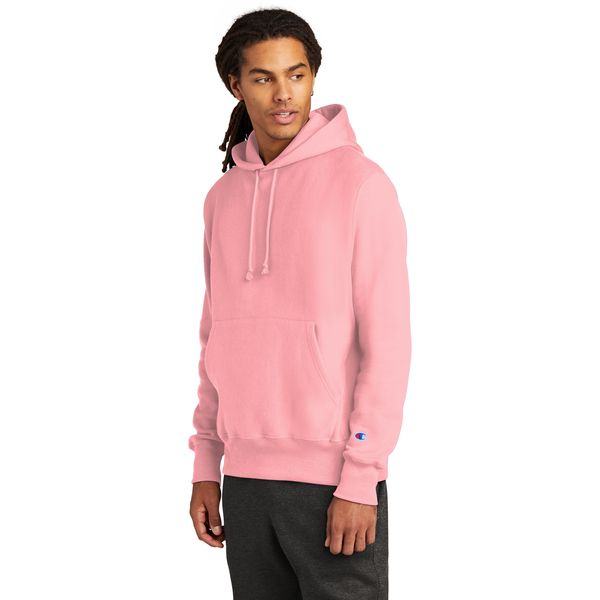 Champion® Reverse Weave® Cotton/Poly Fleece Men's Hooded Sweatshirt