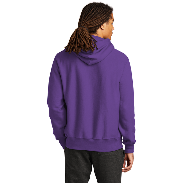 Champion® Reverse Weave® Cotton/Poly Fleece Men's Hooded Sweatshirt