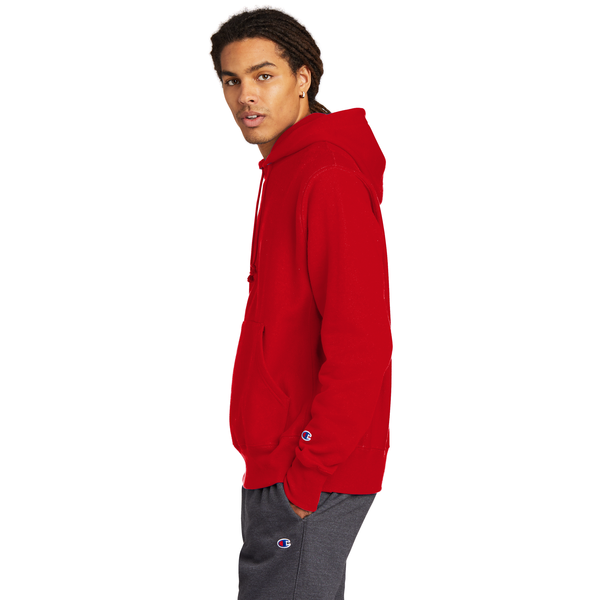 Champion® Reverse Weave® Cotton/Poly Fleece Men's Hooded Sweatshirt