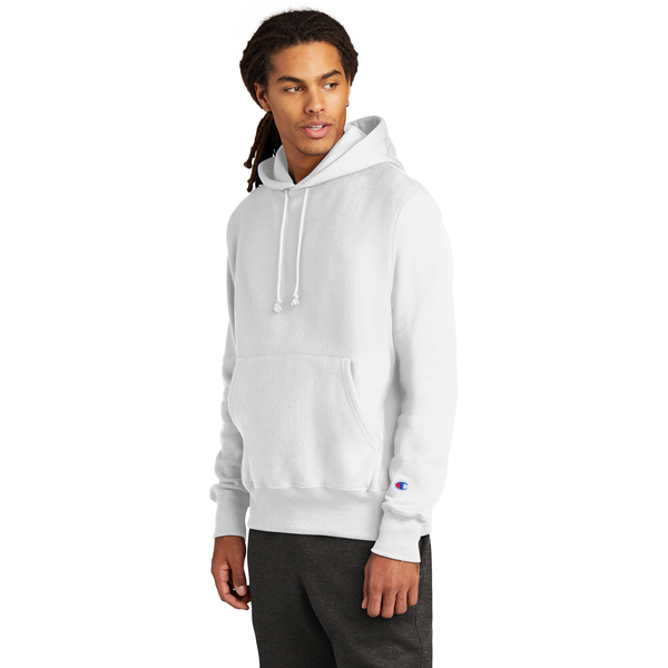 Champion® Reverse Weave® Cotton/Poly Fleece Men's Hooded Sweatshirt