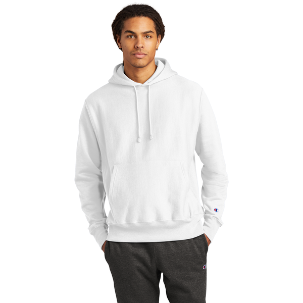 Champion® Reverse Weave® Cotton/Poly Fleece Men's Hooded Sweatshirt