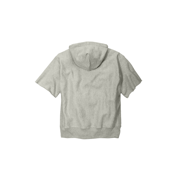 Champion® Reverse Weave® Cotton/Poly Fleece Men's Short Sleeve Hooded Sweatshirt