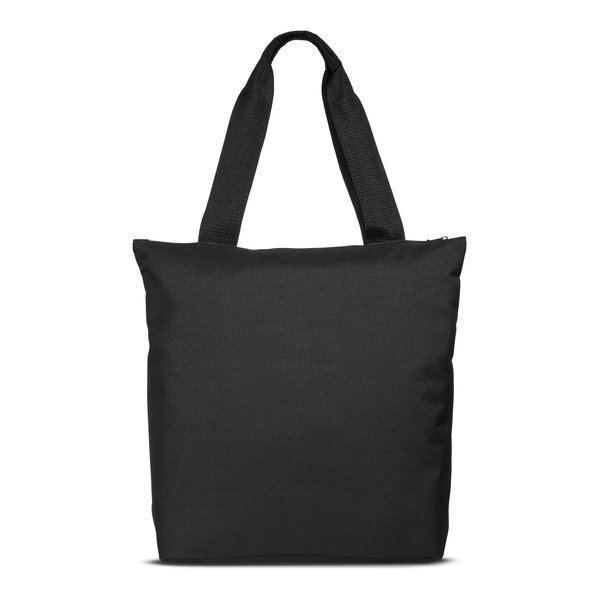 Flannel Check Accent Polyester Tote Bag