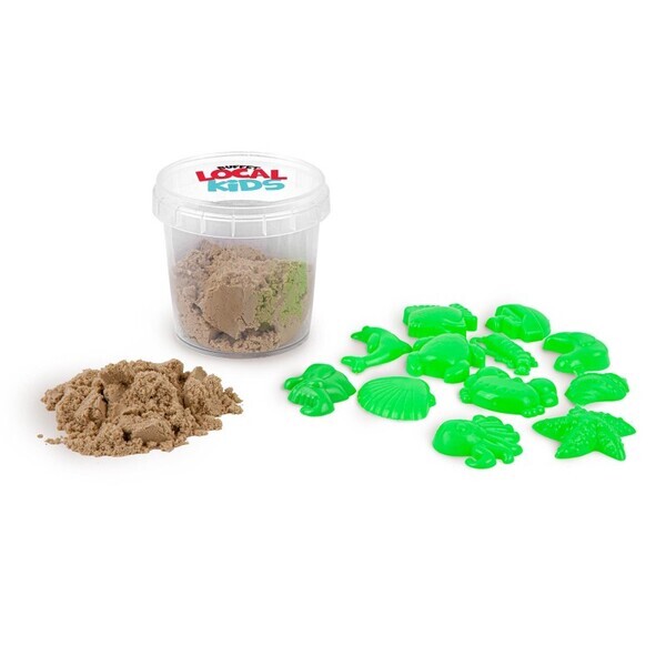 Magic Sand Set with 12 Molds, 150g