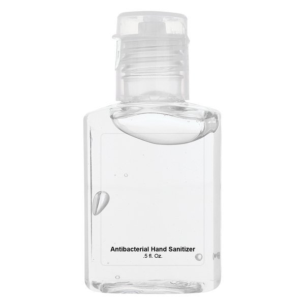 Antibacterial Flip Top Cap Lightly Scented Hand Sanitizer, .5oz.