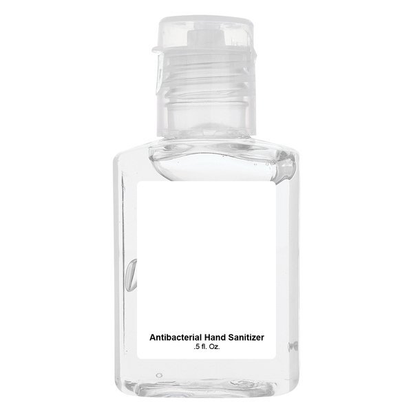Antibacterial Flip Top Cap Lightly Scented Hand Sanitizer, .5oz.