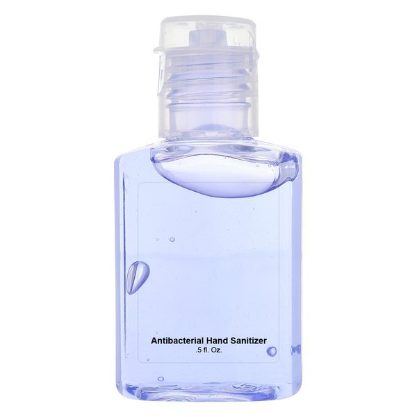 Antibacterial Flip Top Cap Lightly Scented Hand Sanitizer, .5oz.