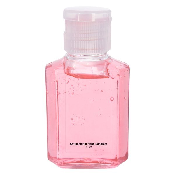 Antibacterial Flip Top Cap Lightly Scented Hand Sanitizer, 1oz.