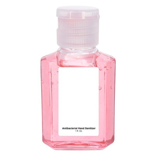 Antibacterial Flip Top Cap Lightly Scented Hand Sanitizer, 1oz.