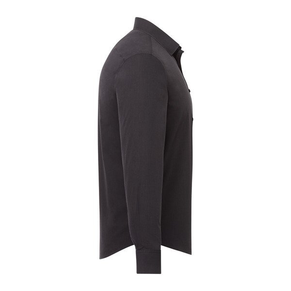 UNTUCKit® Black Stone Wrinkle-Free Long Sleeve Slim Fit Men's Shirt