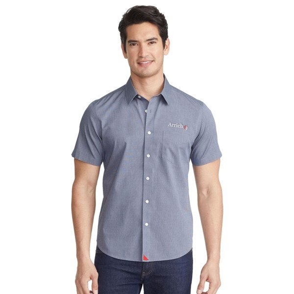 UNTUCKit® Petrus Cotton Wrinkle-Free Short Sleeve Men's Shirt