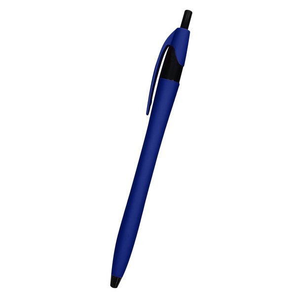 Ellie Rubberized Dart Retractable Pen