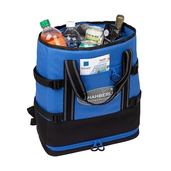 Lanier Polyester 30 Can Backpack Cooler
