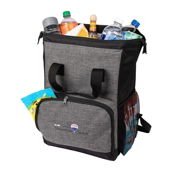 La Paz 24 Can Polyester Backpack Cooler