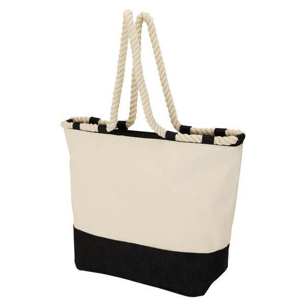 Barcelona Canvas & Jute Tote