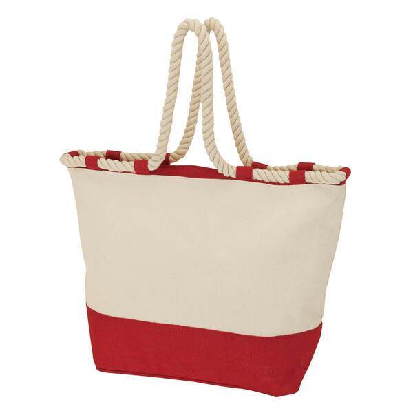 Barcelona Canvas & Jute Tote