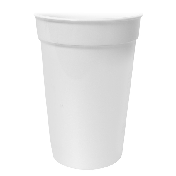 MicroHalt Plastic Stadium Cup , 17oz.