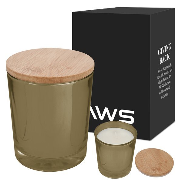 Bamboo AWS Vanilla Scented Soy Candle