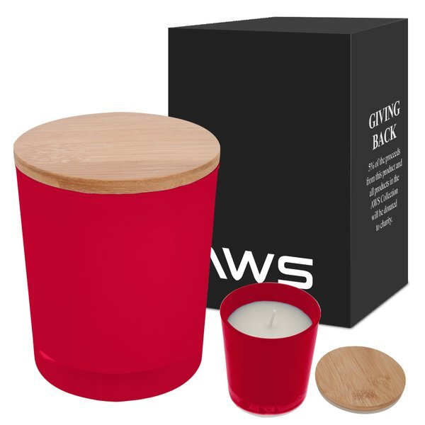 Bamboo AWS Vanilla Scented Soy Candle